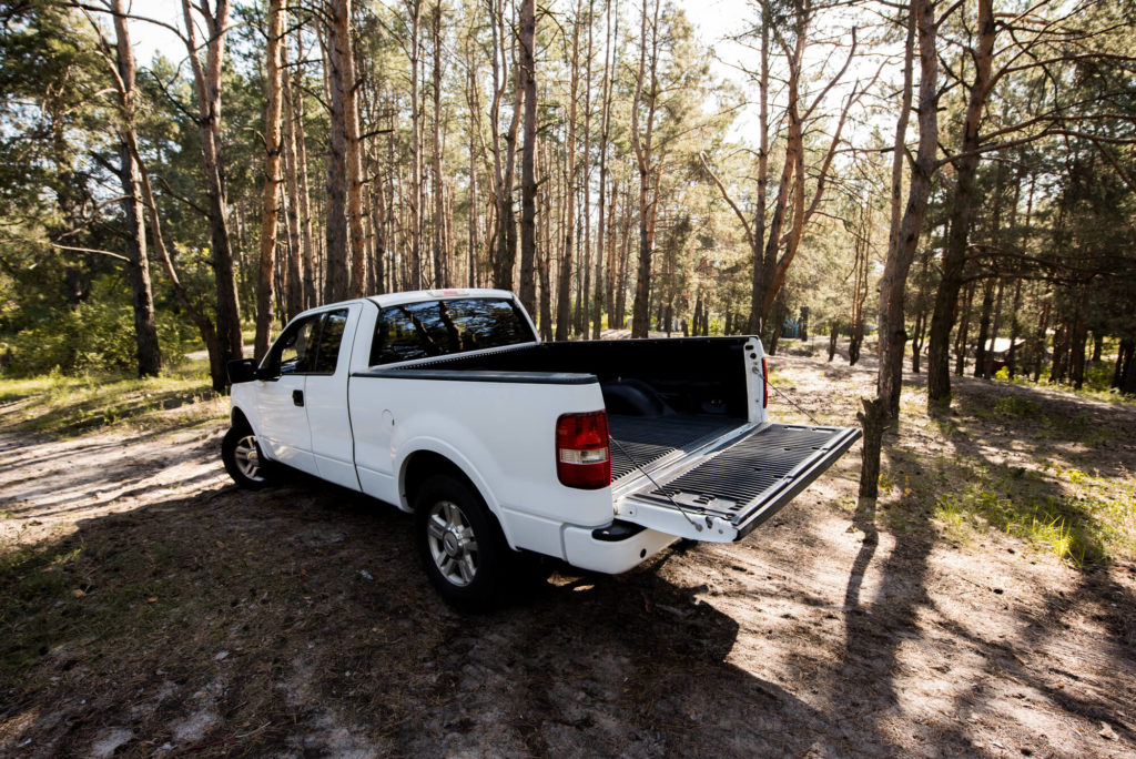 truck with open back