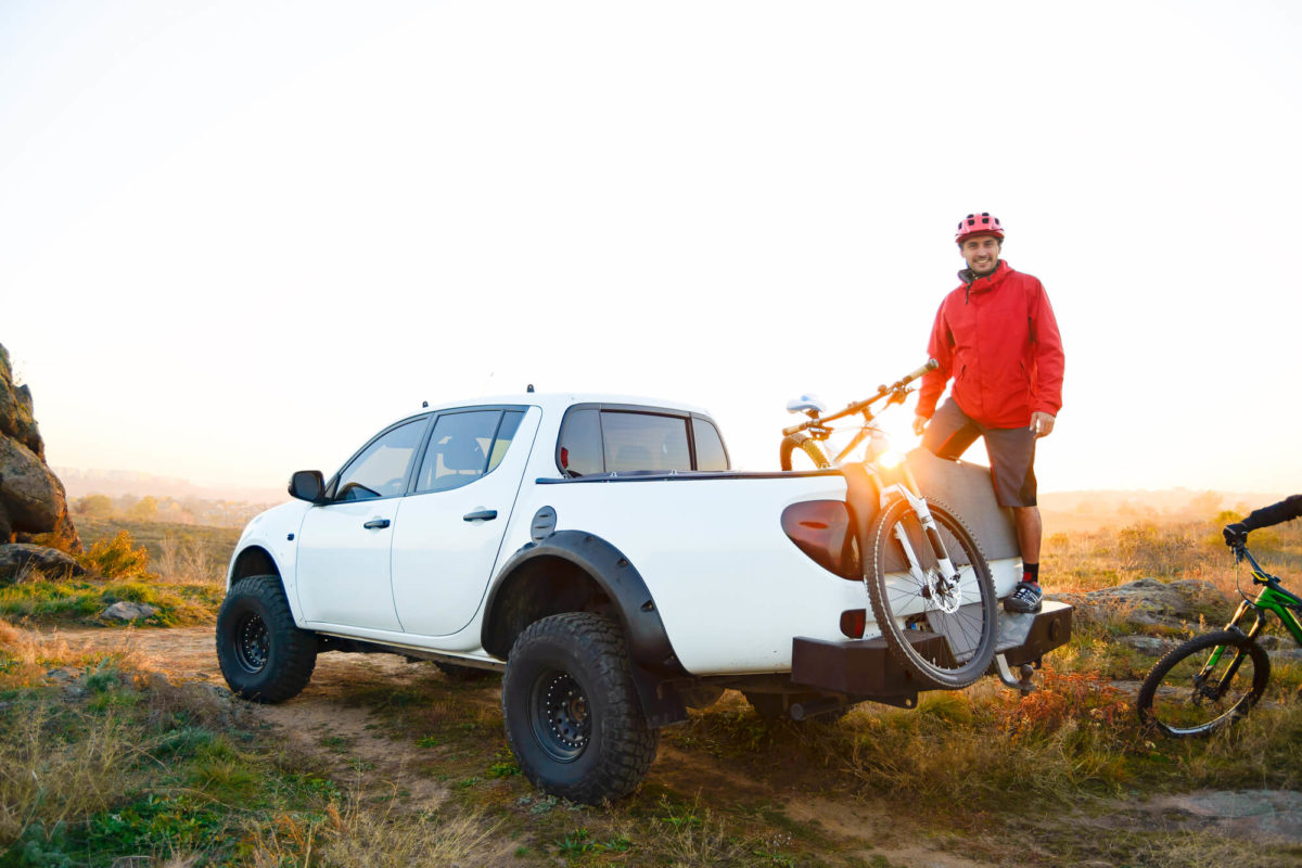 How to Transport Your Bike In a Pick Up Track